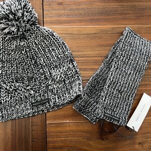 Rebecca Minkoff Black Beanie Set